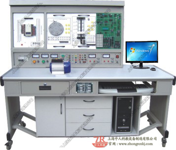 網(wǎng)絡(luò)型PLC可編程控制器及單片機實驗開發(fā)實訓裝置