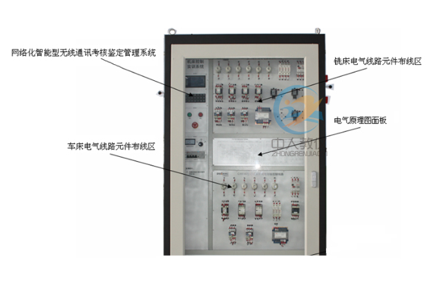 智能型四合一機(jī)床電氣技能實(shí)訓(xùn)考核裝置,機(jī)床電氣培訓(xùn)操作臺11