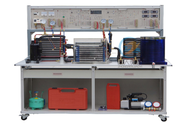 現(xiàn)代制冷與空調(diào)系統(tǒng)技能實訓(xùn)裝置,制冷與空調(diào)技能實驗臺