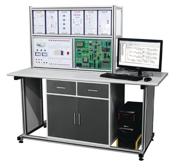 PLC與微機(jī)接口綜合實(shí)驗(yàn)裝置,可編程與微機(jī)接口實(shí)訓(xùn)臺(tái)
